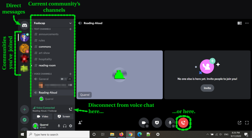Voie log discord chat How to